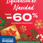 Liquidación de Navidad en Bed Bath & Beyond: hasta 60% de descuento
