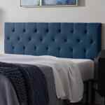 Cabecera tapizada para cama matrimonial con altura ajustable baja de precio + 15 meses sin intereses Cabecera tapizada para cama matrimonial con altura ajustable baja de precio + 15 meses sin intereses