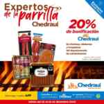 Expertos de la Parrilla Chedraui: hasta 30% de descuento o hasta 20% de bonificación