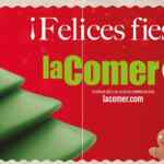 Folleto Felices Fiestas Navidad La Comer al 18 de diciembre 2025 con 2do a mitad de precio y más