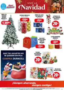 Folleto Farmacias Guadalajara Vive la Navidad 1 al 14 de diciembre 2025 Imagen de la promo