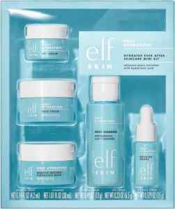 Mini kit de cuidado de la piel elf Hydrated Ever After Skincare baja a un tremendo precio Imagen de la promo