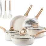 Batería de cocina Carote de granito antiadherente de 8 piezas baja aún más de precio Batería de cocina Carote de granito antiadherente de 8 piezas baja aún más de precio