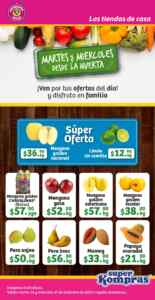 Ofertas Super Kompras Martes y Miércoles desde la Huerta frutas y verduras 16 y 17 de diciembre 2025 Imagen de la promo
