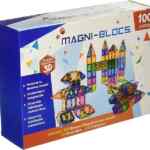 Juguete didáctico Magni-Blocs bloques magnéticos con 100 piezas baja de precio + 3 msi