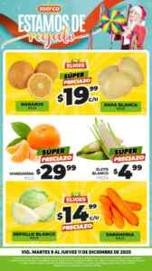 Ofertas Merco frutas y verduras del 9 al 11 de diciembre 2025 Imagen de la promo