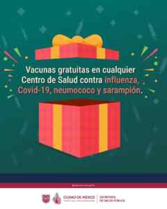 Vacunas Gratuitas para Influenza, Covid-19, Neumococo y Sarampión en Centros de Salud de la CDMX Imagen de la promo