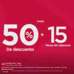 Temporada de Rebajas Sears: Hasta 50% de descuento + hasta 15 meses sin intereses