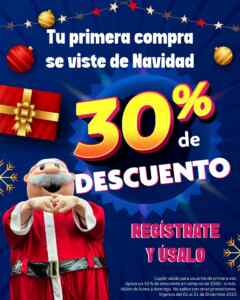 30% de descuento en tu primera compra en la tienda en línea de Farmacias Similares Imagen de la promo