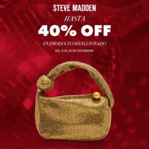 Promoción de Navidad Steve Madden: Hasta 40% de descuento Imagen de la promo