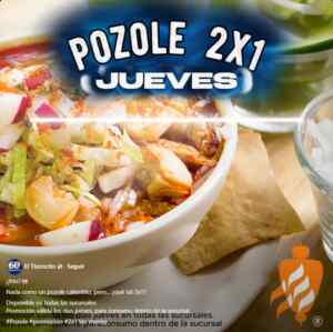 El Tizoncito: 2x1 en pozole los días jueves Imagen de la promo