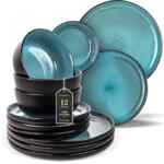 Oferta flash en Vajilla de cerámica gres vitrificada con 12 piezas para 4 personas baja a su precio más económico + 3 msi Oferta flash en Vajilla de cerámica gres vitrificada con 12 piezas para 4 personas baja a su precio más económico + 3 msi