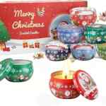 Paquete de 8 Velas aromáticas navideñas bajan de precio Paquete de 8 Velas aromáticas navideñas bajan de precio