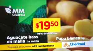 Martimiércoles Chedraui de frutas y verduras 9 y 10 de diciembre 2025 Imagen de la promo