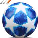 Balón de futbol no. 5 con red de pasador baja de precio Balón de futbol no. 5 con red de pasador baja de precio