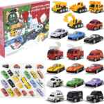 Calendario de adviento para niños con 24 cochecitos de juguete sorpresa bajan a un super precio Calendario de adviento para niños con 24 cochecitos de juguete sorpresa bajan a un super precio