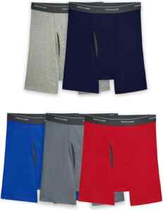 Paquete de 5 boxers calzoncillos transpirables para hombre Fruit of the Loom Coolzone bajan de precio Imagen de la promo