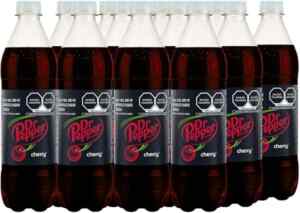 12 pack refrescos Dr. Pepper Cherry 600 ml baja a un excelente precio Imagen de la promo