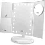 Espejo de maquillaje ajustable con luces LED baja de precio + 3 msi Espejo de maquillaje ajustable con luces LED baja de precio + 3 msi