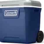 Hielera enfriador con ruedas Coleman Series 316 con 50 Qt de capacidad baja de precio + 6 msi Hielera enfriador con ruedas Coleman Series 316 con 50 Qt de capacidad baja de precio + 6 msi