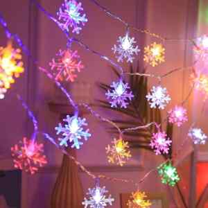 Serie de luces LED decorativas para Navidad de 10 metros bajan de precio Imagen de la promo