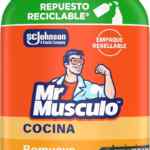 Limpiador desengrasante de cocina Mr Musculo empaque de repuesto 500 ml baja a un tremendo precio Limpiador desengrasante de cocina Mr Musculo empaque de repuesto 500 ml baja a un tremendo precio