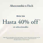Rebajas Winter Sale Abercrombie & Fitch: Hasta 40% de descuento Rebajas Winter Sale Abercrombie & Fitch: Hasta 40% de descuento