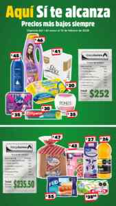 Folleto Aquí si te Alcanza, Precios Bajos Bodega Aurrera al 10 de febrero 2026 Imagen de la promo
