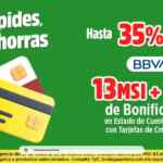 Bodega Aurrerá BBVA: hasta 35% de ahorro + 10% de bonificación + 13 msi Bodega Aurrerá BBVA: hasta 35% de ahorro + 10% de bonificación + 13 msi