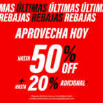 Últimas Rebajas Bizzarro: Hasta 50% de descuento + hasta 20% adicional Últimas Rebajas Bizzarro: Hasta 50% de descuento + hasta 20% adicional