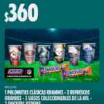 Cinemex NFL: Vasos coleccionables que cambian de color a $360 en combo