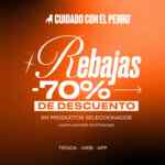 Segundas Rebajas Cuidado con el Perro 2025: Hasta 70% de descuento Segundas Rebajas Cuidado con el Perro 2025: Hasta 70% de descuento