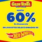 Gran Venta Julio Cepeda jugueterías: Hasta 60% de descuento en Hot Wheels Gran Venta Julio Cepeda jugueterías: Hasta 60% de descuento en Hot Wheels