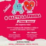 Pruebas de VIH, hepatitis C y sífilis GRATIS en el Injuve