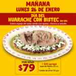 Día del Huarache con Bistec en Potzollcalli: a sólo $79 el día de hoy Día del Huarache con Bistec en Potzollcalli: a sólo $79 el día de hoy