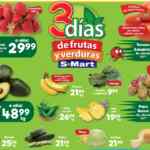 Ofertas S-Mart 3 días de frutas y verduras del 27 al 29 de enero 2026
