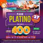 Cupón Madrugador Selva Mágica: Pase Platino a $100 de 11:00 a 13:00 Cupón Madrugador Selva Mágica: Pase Platino a $100 de 11:00 a 13:00