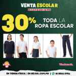Venta Escolar Del Sol y Woolworth: 30% de descuento en Uniformes y más Venta Escolar Del Sol y Woolworth: 30% de descuento en Uniformes y más