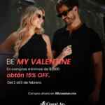 Be My Valentine 98 Coast Av: 15% de descuento con compra mínima