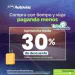 Compra anticipada Autovías: hasta 30% de descuento Compra anticipada Autovías: hasta 30% de descuento