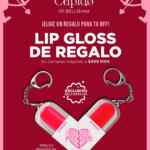 Bellísima San Valentín: Lip Gloss de Regalo con compra mínima