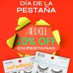 Día de la Pestaña Bellísima: 20% de descuento en pestañas Ardell