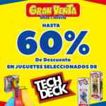 Gran Venta Julio Cepeda jugueterías: Hasta 60% de descuento en selección de productos Tech Deck Gran Venta Julio Cepeda jugueterías: Hasta 60% de descuento en selección de productos Tech Deck