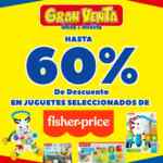 Gran Venta Julio Cepeda jugueterías: Hasta 60% de descuento en juguetes Fisher-Price