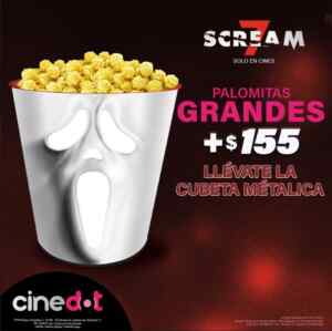 Palomera Scream 7 Cinedot: Precio y fecha de venta Imagen de la promo