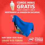 Conos Minis Gratis en Dairy Queen por apertura Patio Toluca este fin de semana