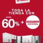 Gran Venta Especial de Liquidación Muebles Dico: hasta 60% + descuentos adicionales