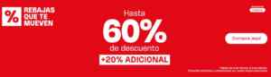 Rebajas Martí: Hasta 60% de descuento + 20% adicional Imagen de la promo