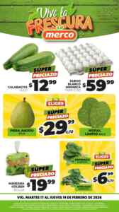 Ofertas Merco frutas y verduras del 17 al 19 de febrero 2026 Imagen de la promo
