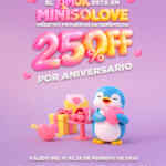 Promoción de Aniversario Miniso: 25% de descuento con MinisoLove Promoción de Aniversario Miniso: 25% de descuento con MinisoLove
